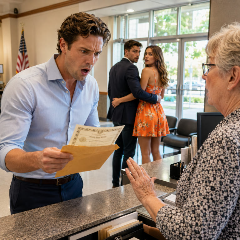 My Fiancée Said She Was Picking Up Our Marriage License. Then The Clerk Asked Why She Came In With A Different Man Yesterday