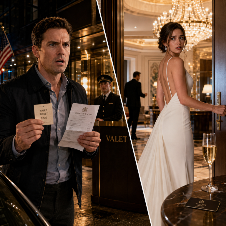 My Wife Said The Business Dinner Ran Late. Then The Valet Handed Me A Ticket For Two From A Hotel Across Town