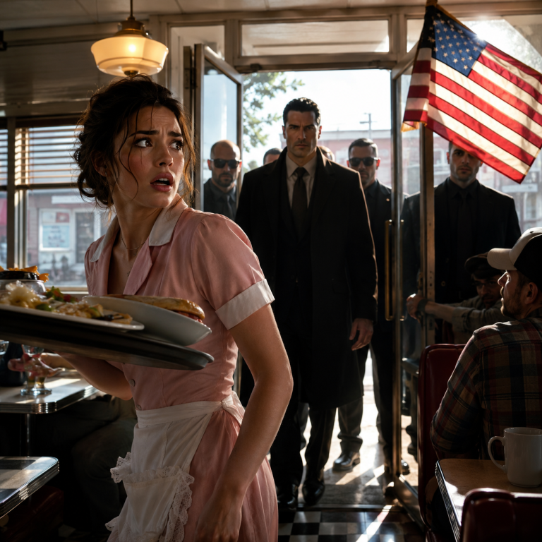 The Mafia Boss Bought the Whole Diner After a Tired Waitress Told Him to Stop Scaring Her Customers