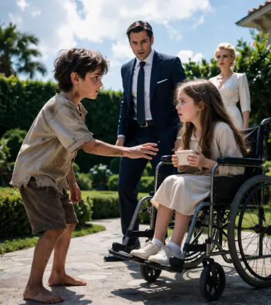 He Begged to Touch the Girl Everyone Had Given Up On. Before Sunset, Victor Hale Learned the Child in Rags Had Come to Save More Than Her Legs