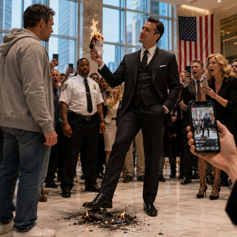 Bank Manager Burns Black Man’s Check — Unaware He Owns the Bank