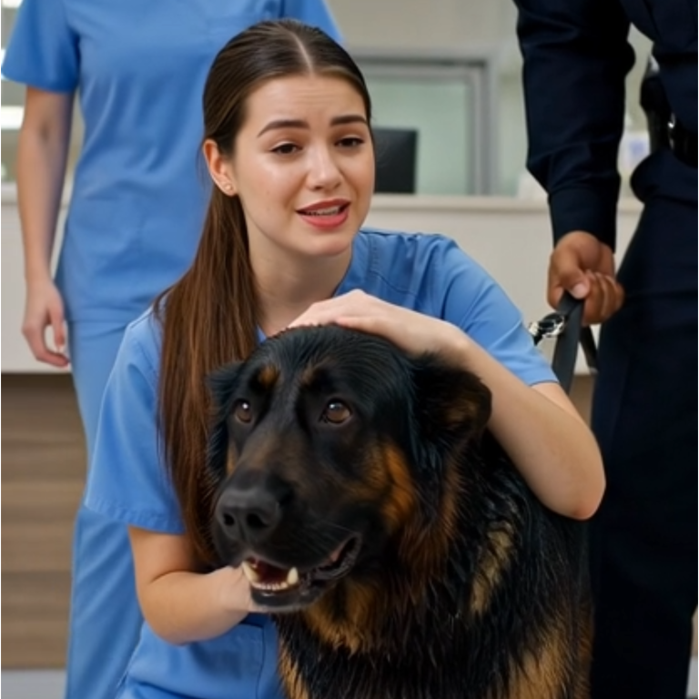 The Dog Came Through the Hospital Doors Carrying a Black Bag. No One Knew He Was Delivering the Truth They Had Buried Years Ago M1