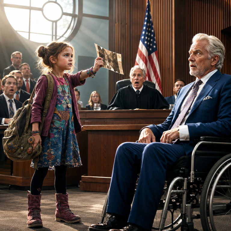 “I Have Proof!” a Little Girl Defends a Billionaire in Court — The Judge Is Stunned
