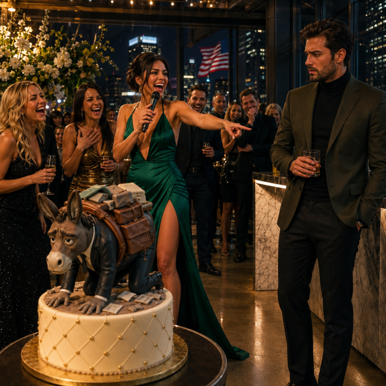 My Wife Used Her Birthday Party to Turn Me into a Viral Punchline, Until I Took the Microphone and Rewrote the Script
