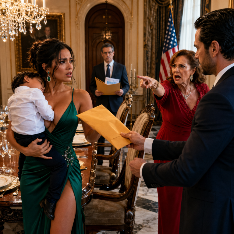 My Husband Invited Me to a Family Dinner, but When I Arrived, There Was No Dinner Waiting for Me—Only a DNA Test, a Furious Mother-in-Law, and an Accusation That Tore My Family Apart…