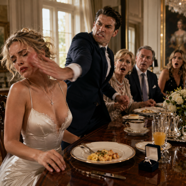 My Husband Slap:ped Me in Front of His Entire Family the Morning After Our Wedding… He Had No Idea He Just Destroyed Everything.