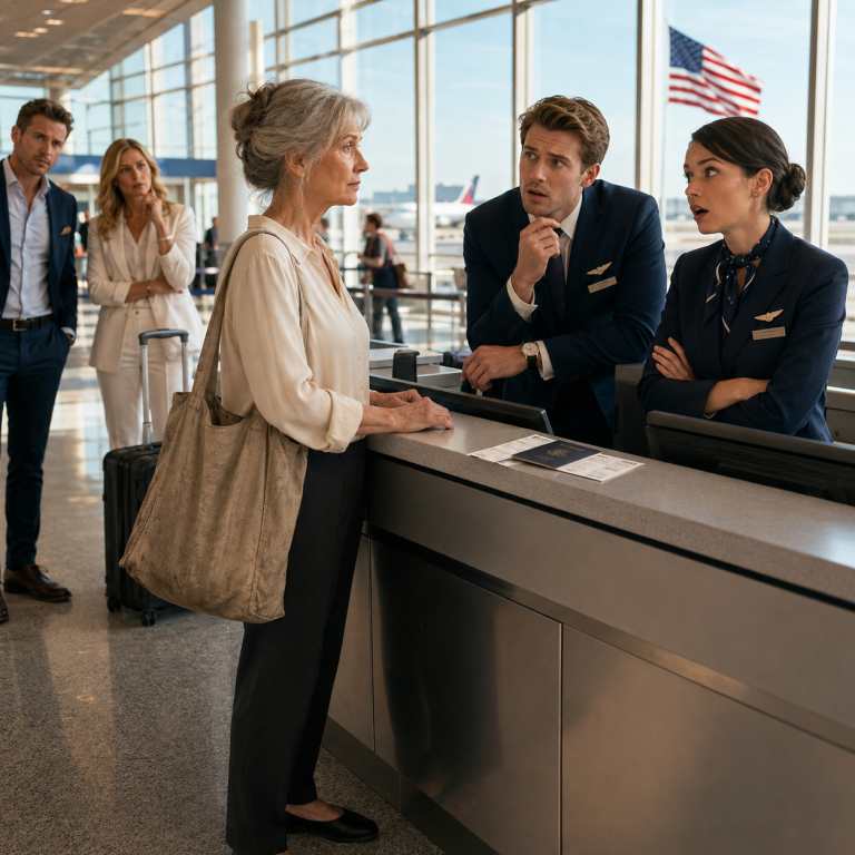 “You Look Poor!” Crew Drags Black Woman to Economy — Her Son the Airline CEO Is Watching