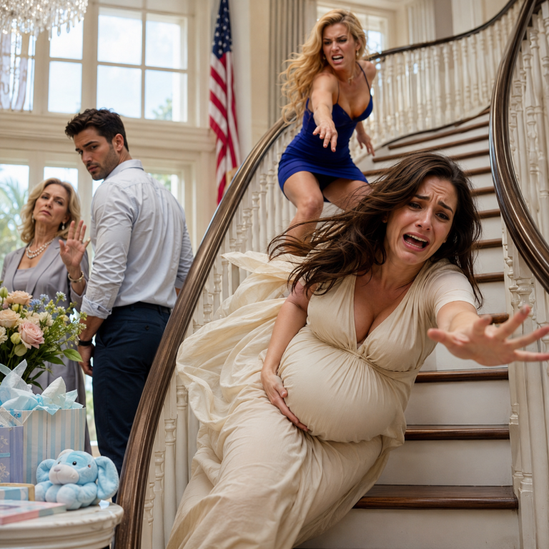 My Sister Pushed Me Screaming “IT SHOULD’VE BEEN MY BABY.” My Husband Said I Fell.