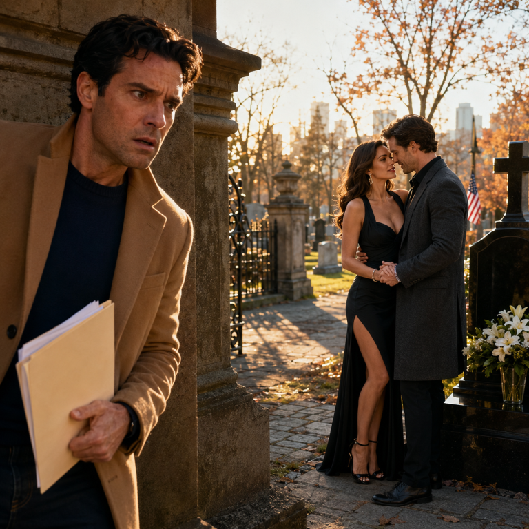 I Discovered My Wife Was Having an Affair After Seeing My Own Name on a Tombstone She Secretly Ordered Three Months Earlier, and What I Found Afterwards Made Me Realize That the Woman Who Had Shared My Bed for Twelve Years Might Be Waiting for the Day I Die