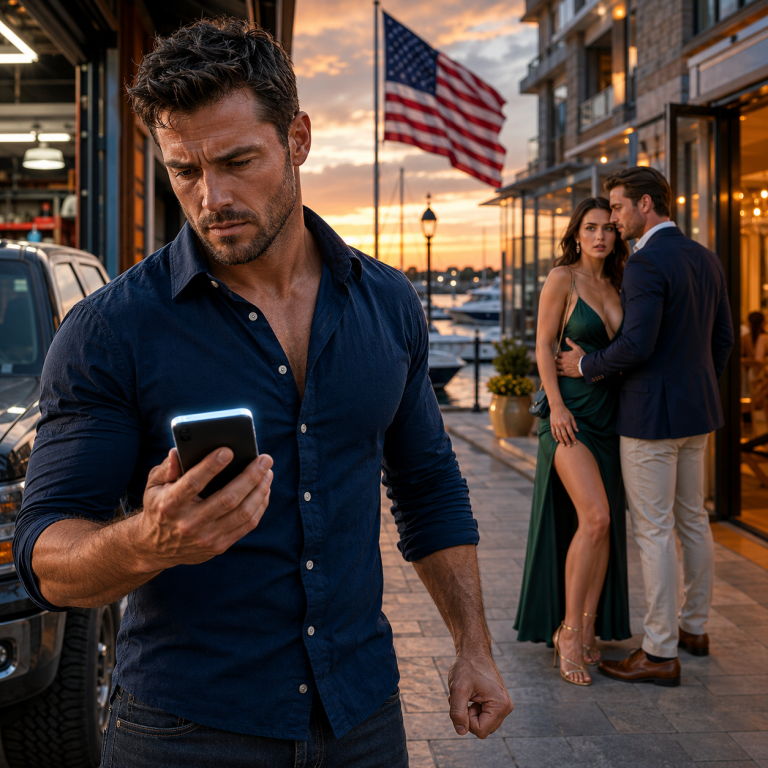 A Text at the Workbench Exposed My Fiancée’s Twisted Plan to Make Me Raise Another Man’s Child