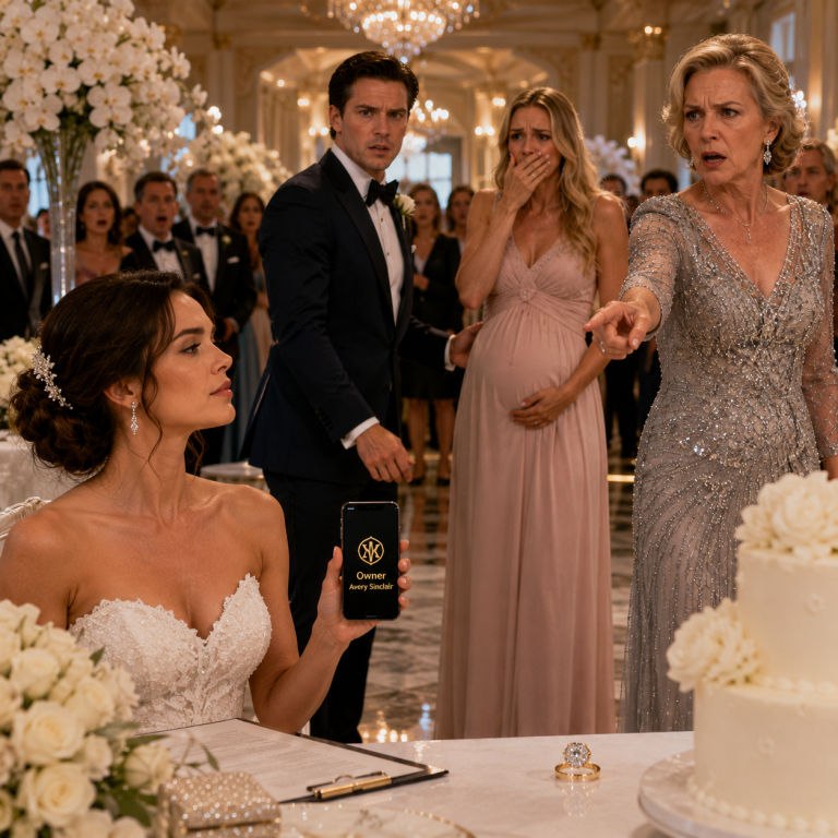 My Groom Abandoned Me at the Altar to Run After His Pregnant Ex—But When He Returned for the Family Ring, the Entire Hotel Belonged to Me