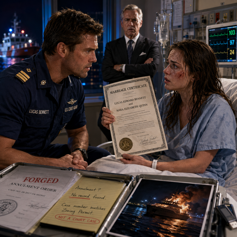 A Coast Guard Captain Rescued a Woman From a Burning Yacht—Then She Told Him Their Marriage Had Never Been Annulled
