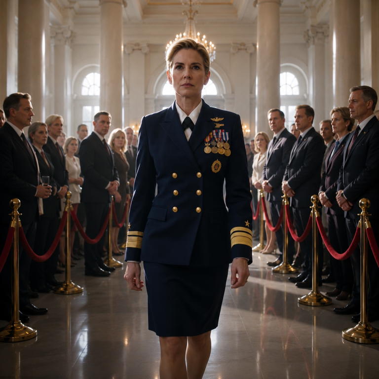 “No one gives a damn about your Navy career,”” my dad texted. Funny… because the moment I stepped into the ceremony, 200 battle-tested SEALs rose to their feet. A commander barked, “”Admiral on Deck!”” And then… silence.
