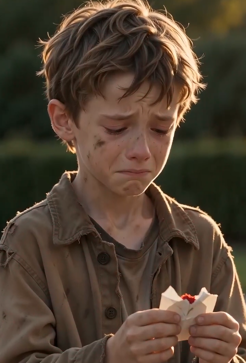 THE HOMELESS BOY WHO LISTENED OUTSIDE THE SCHOOL GATE