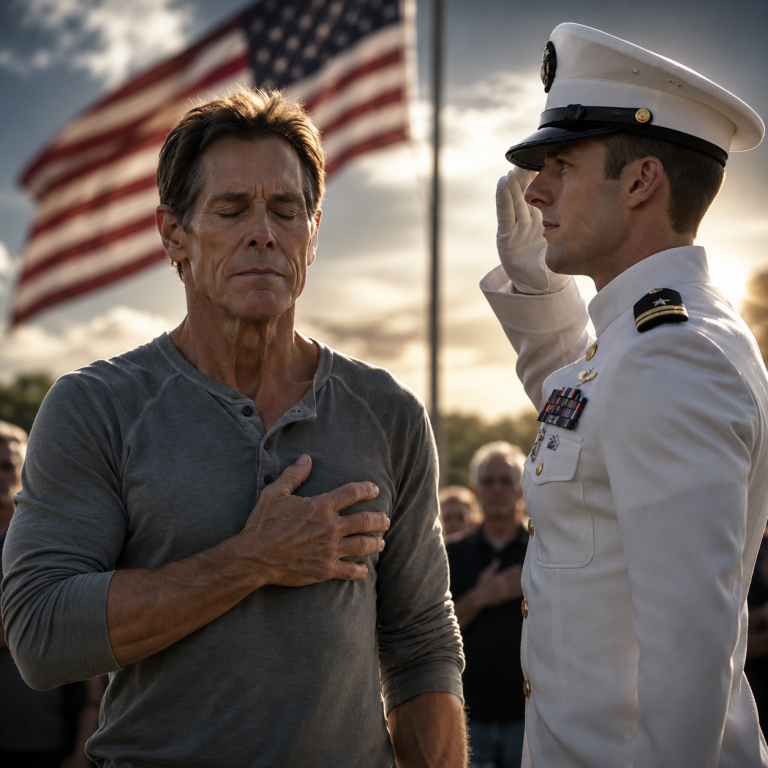 THE TRUCK DRIVER THE GENERAL SALUTED