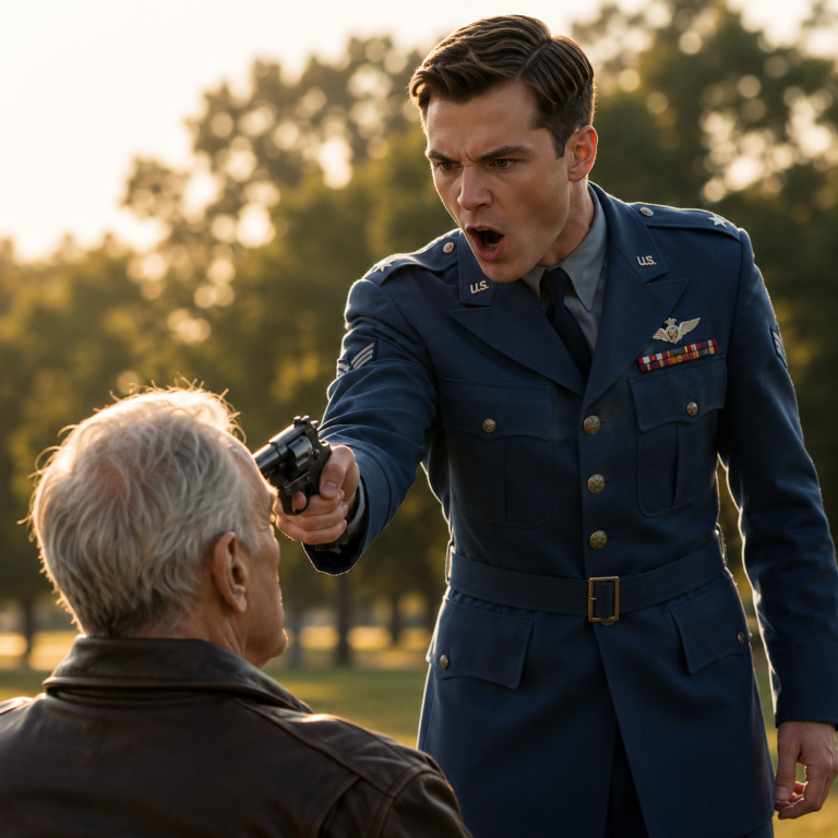 The Cadet Pointed A Gun At The Wrong Old Man. By The Time The General Saluted, It Was Already Too Late.