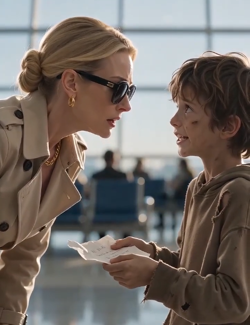 THE BOY WITH THE BOARDING PASS