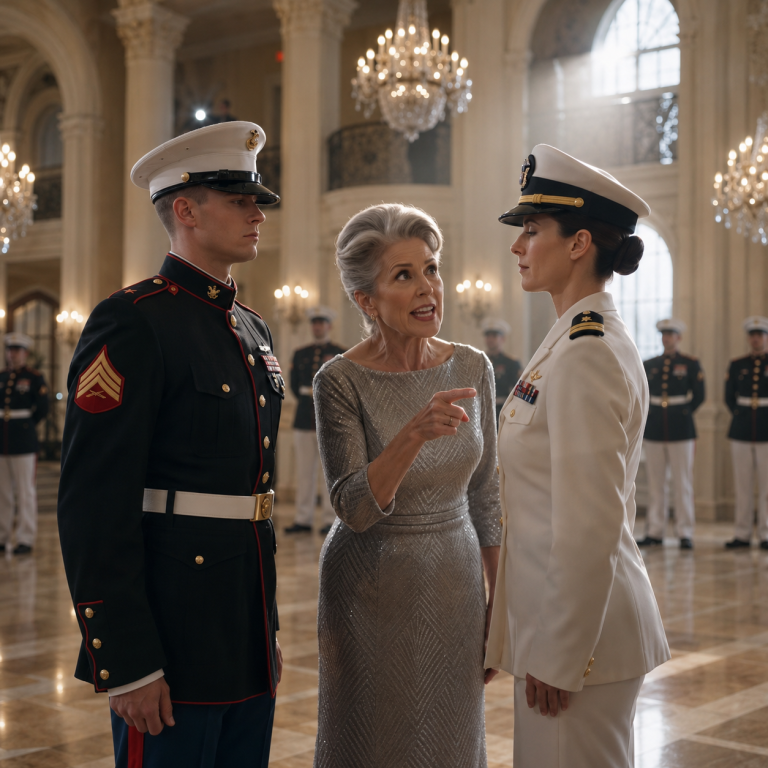 She Wanted Me Arrested in Front of the Entire Ballroom. She Forgot the Navy Keeps Records