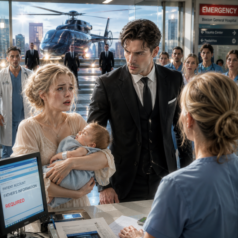Fourteen Months After Our Divorce, I Called My Ex-Husband About the Son He Never Knew—Twenty Minutes Later, the Mafia Boss Landed on the Hospital Roof
