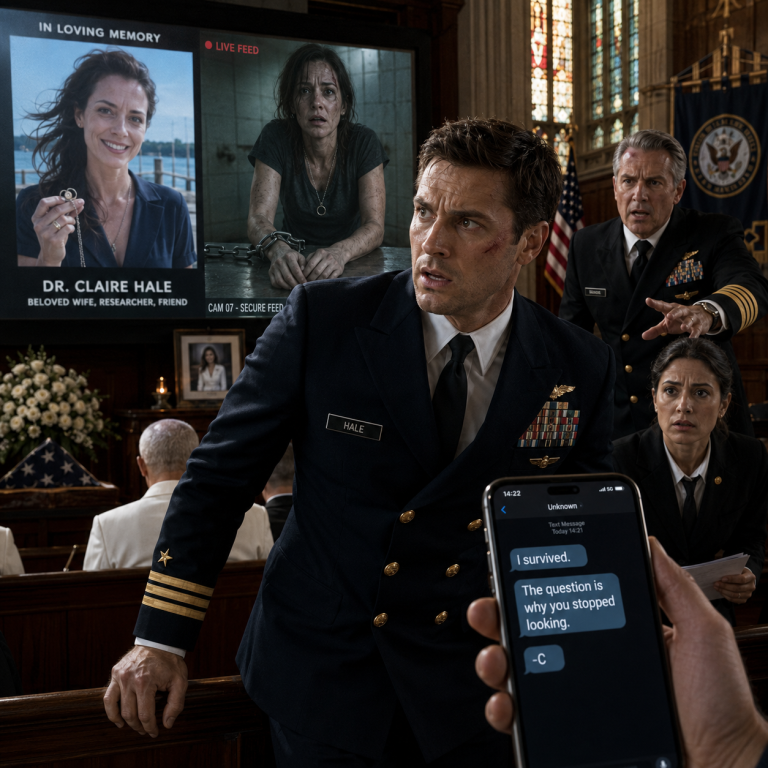 A Navy Captain Attended His Wife’s Memorial and Saw Her Photograph Move on a Live Security Feed—Then His Admiral Ordered Him to Stop Asking Questions