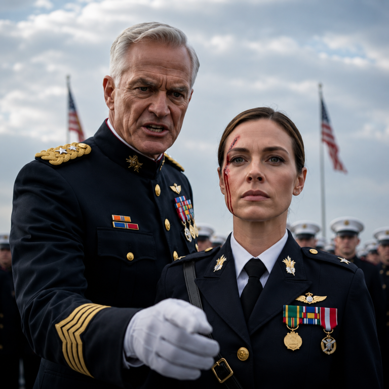 He Humiliated Her In Front of a Thousand Marines. He Had No Idea She Was the One Person Who Could End His Career With a Single Word