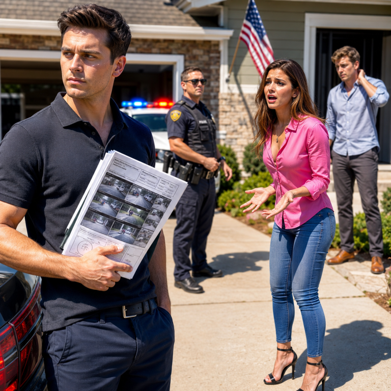 My Wife Said He Slept in Our Bed Because He Made Her Feel Like a Woman. I Printed the Camera Log and Let the Police Ask Who Owned the House.
