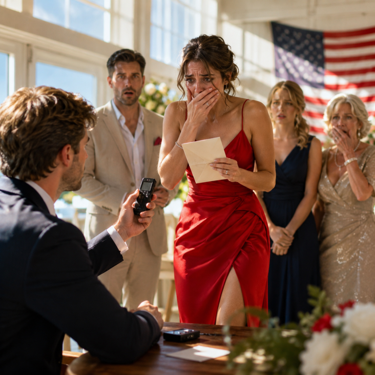 My Fiancée Invited Him to Watch Her Walk Down the Aisle. I Canceled the Officiant and Let the First Audio Clip Play.
