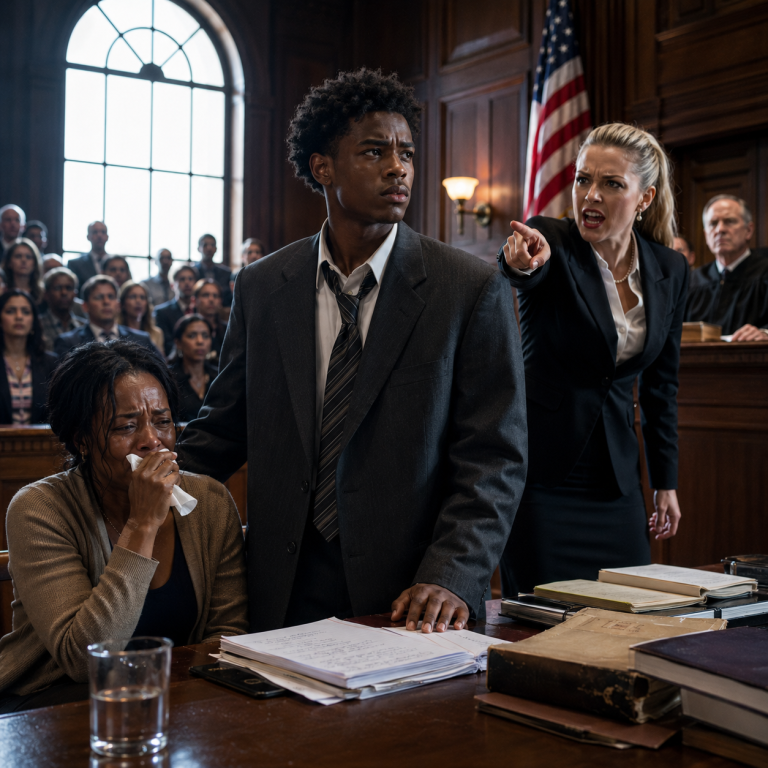 Court Mocked a Young Black Genius — Minutes Later, He Changes the Law and Saves His Mom