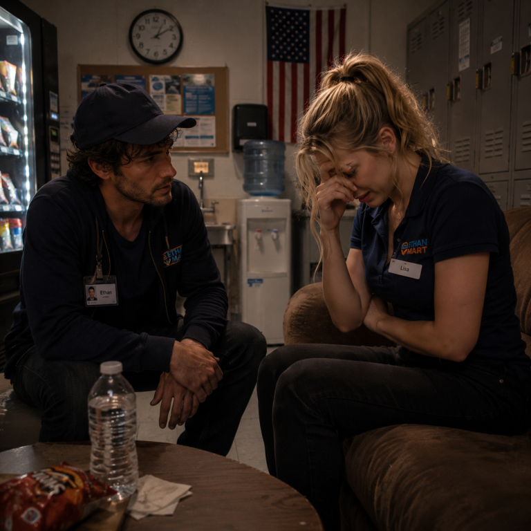 Undercover CEO Found a New Cashier Crying in the Break Room—What She Said Next Shattered His Heart…