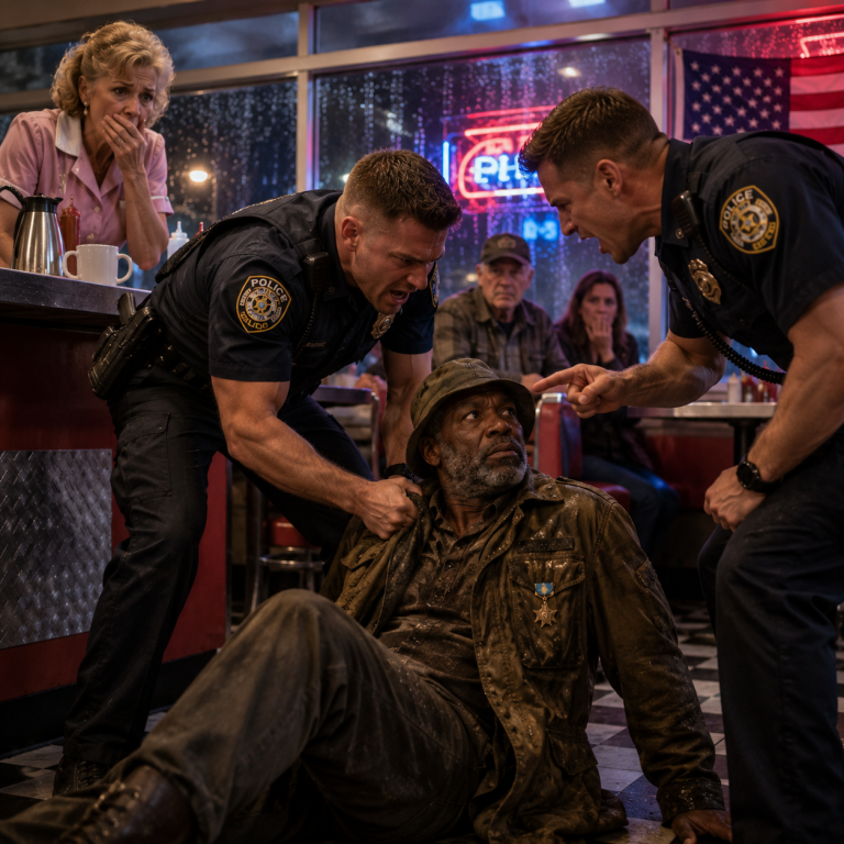 Cops Harass a Homeless Black Veteran at a Diner — One Phone Call Ends Their Careers