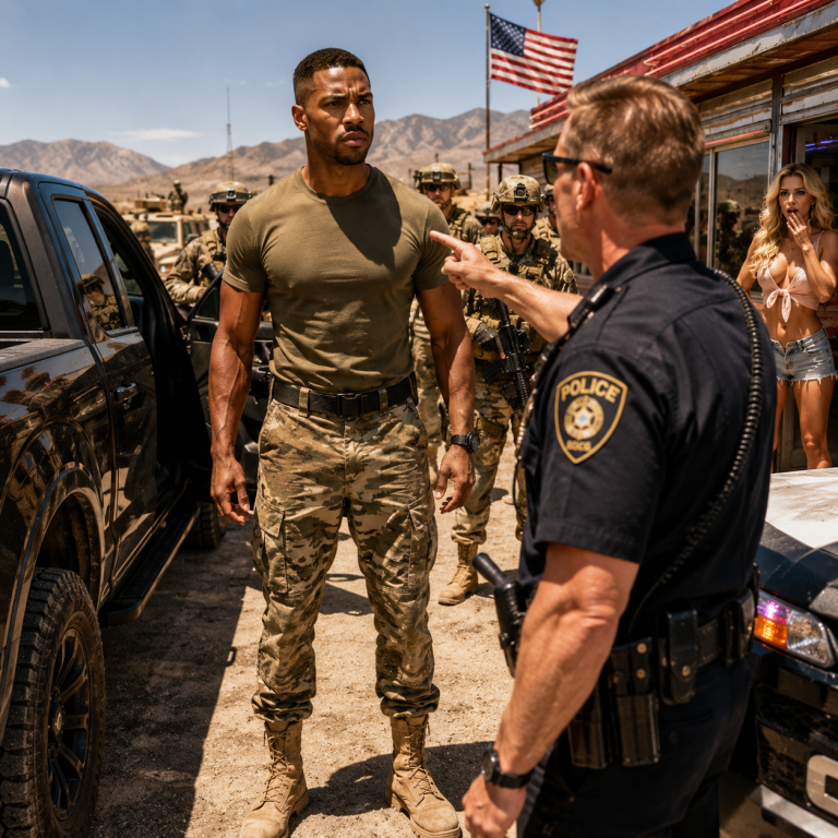 Officers Detain a Black Man in Uniform — Then His Entire Military Unit Surrounds Them