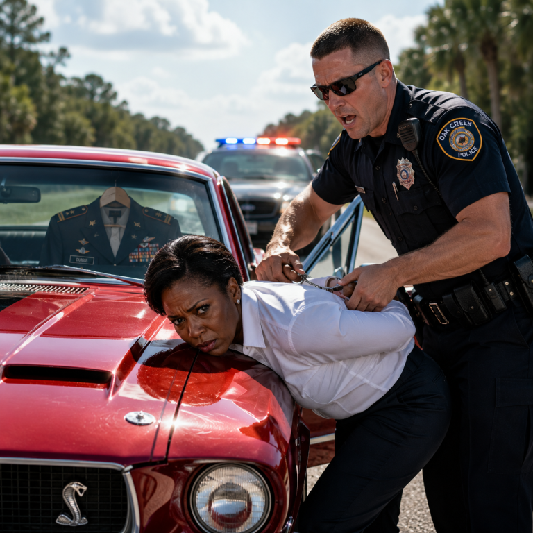 Cops Wrongfully Handcuff Black Female General — Her Call to the Pentagon Destroyed Their Careers